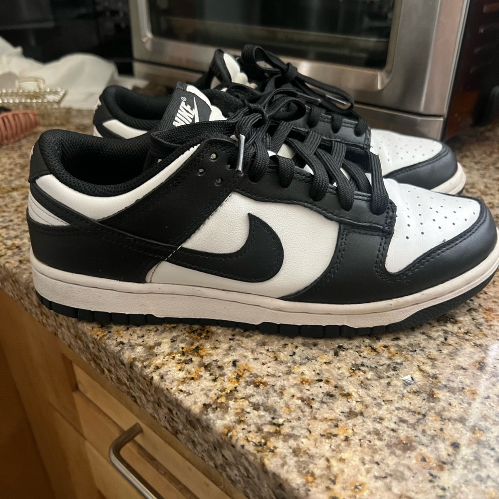 Panda Nike Women's Black and White Sneakers